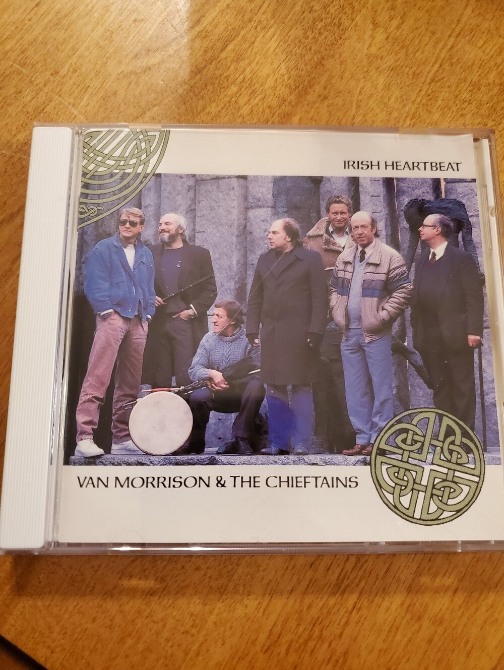 Van Morrison & The Chieftains : Irish Heartbeat CD 80s